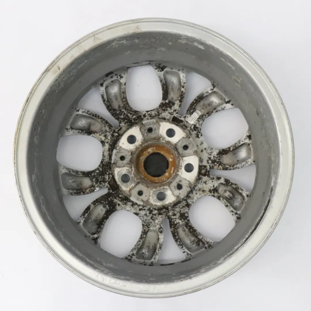 Cerchio in lega 16" a raggi circolari 123 6,5J ET:46 per Mini R60 R61 Silver con numero di parte 9803725 Mini R60 R61 Silver Cerchio in lega 16" a raggi circolari 123 6,5J ET:46 - SKU 9803725-2 - Numero di parte 9803725