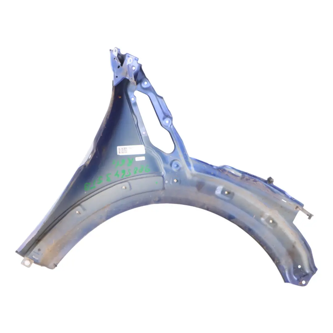 Side Panel Fender Front Left Wing N/S Starlight Blue Metallic - B62 to Mini R60 R61 with Part number 9805643 Mini R60 R61 Side Panel Fender Front Left Wing N/S Starlight Blue Metallic - B62 - SKU 9805643-STB - Part number 9805643