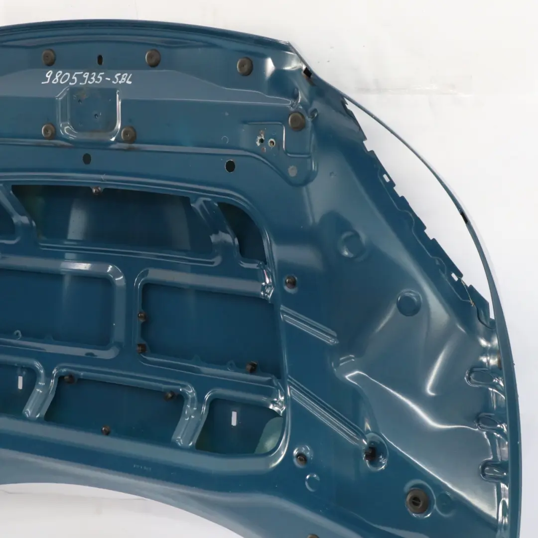 Hood Bonnet Engine Cover Panel Surf Blue Metallic - B18 to Mini Countryman R60 with Part number 9805935 Mini Countryman R60 Hood Bonnet Engine Cover Panel Surf Blue Metallic - B18 - SKU 9805935-SBL - Part number 9805935