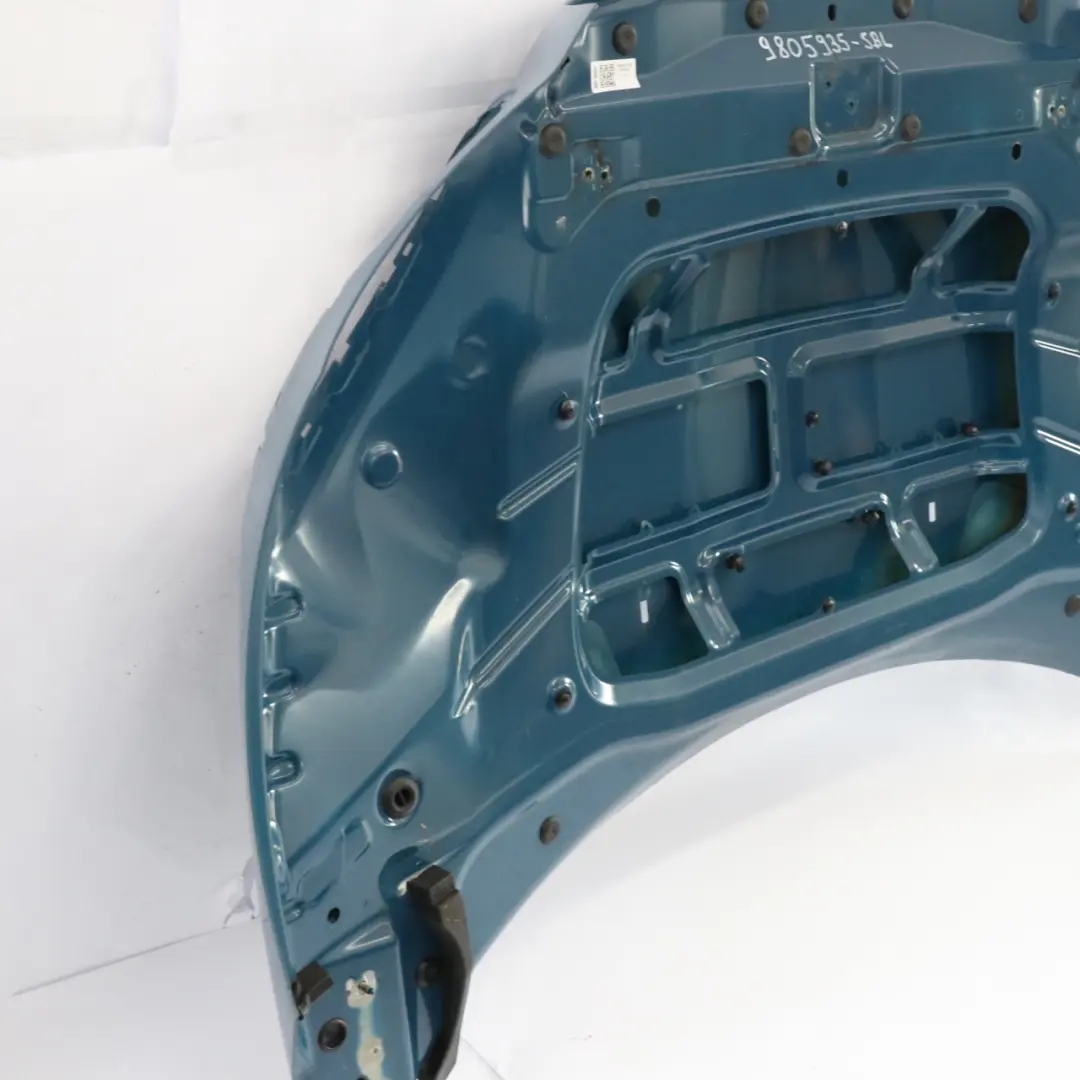Hood Bonnet Engine Cover Panel Surf Blue Metallic - B18 to Mini Countryman R60 with Part number 9805935 Mini Countryman R60 Hood Bonnet Engine Cover Panel Surf Blue Metallic - B18 - SKU 9805935-SBL - Part number 9805935