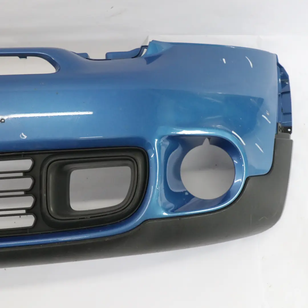 Panneau de pare-chocs avant Cooper S Bleu Vrai - B14 pour Mini Countryman R60 à propos du numéro de pièce 9806064 Mini Countryman R60 Panneau de pare-chocs avant Cooper S Bleu Vrai - B14 - SKU 9806064-TBM - Numéro de pièce 9806064
