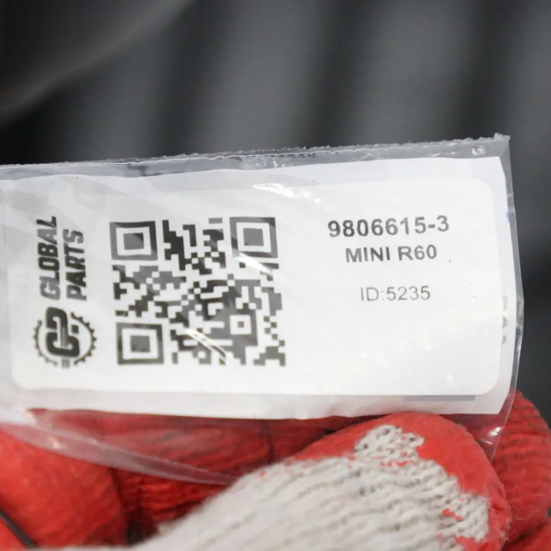 Mini Cooper One R60 Fotel Przedni Lewy Podgrzewany Sportowy Czarny Skóra - SKU 9806615-3 - Numer Części 9806615