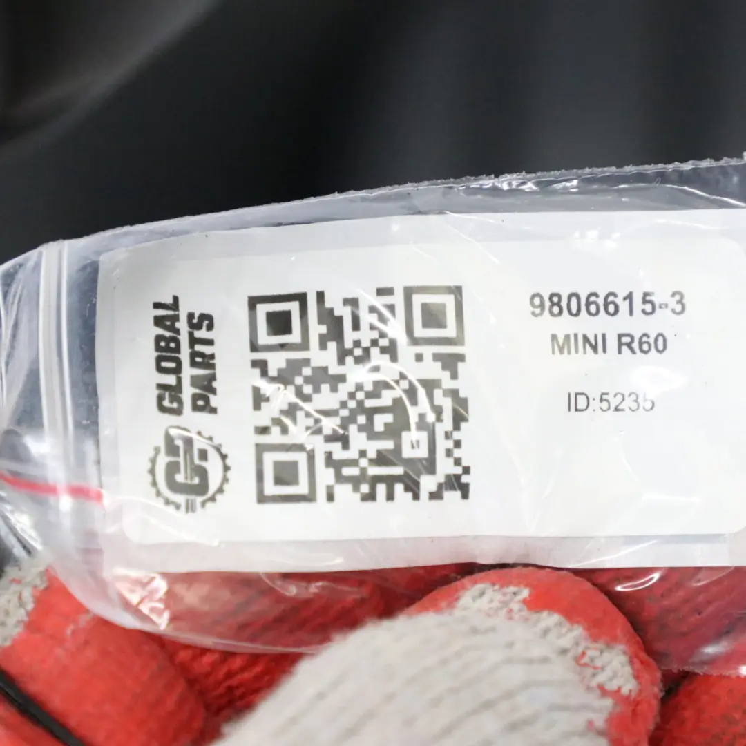 Mini Cooper One R60 Fotel Przedni Lewy Podgrzewany Sportowy Czarny Skóra - SKU 9806615-3 - Numer Części 9806615