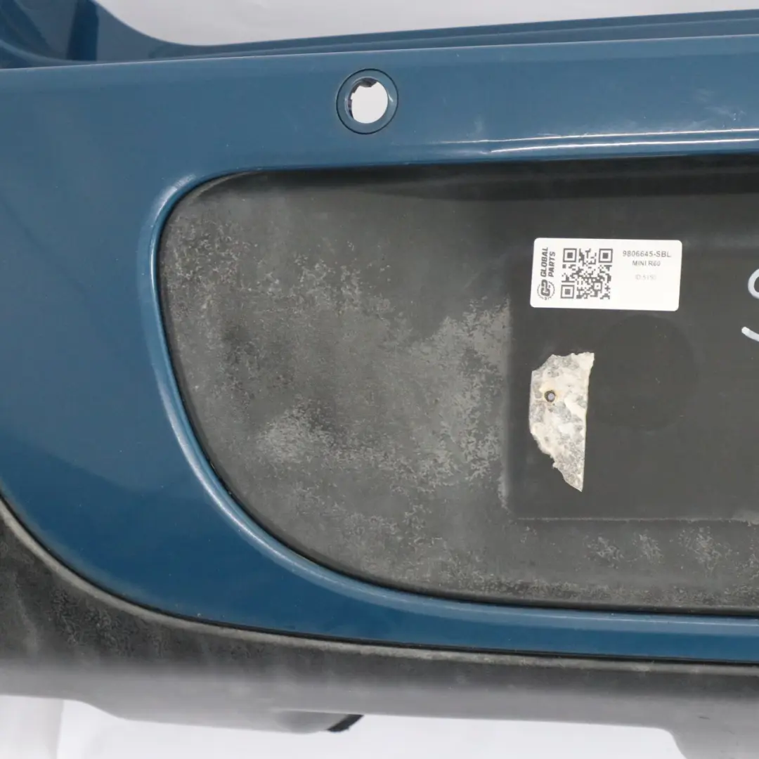 Mini Countryman R60 Panel Rear Bumper PDC Surf Blue Metallic - B18 - SKU 9806645-SBL - Part number 9806645
