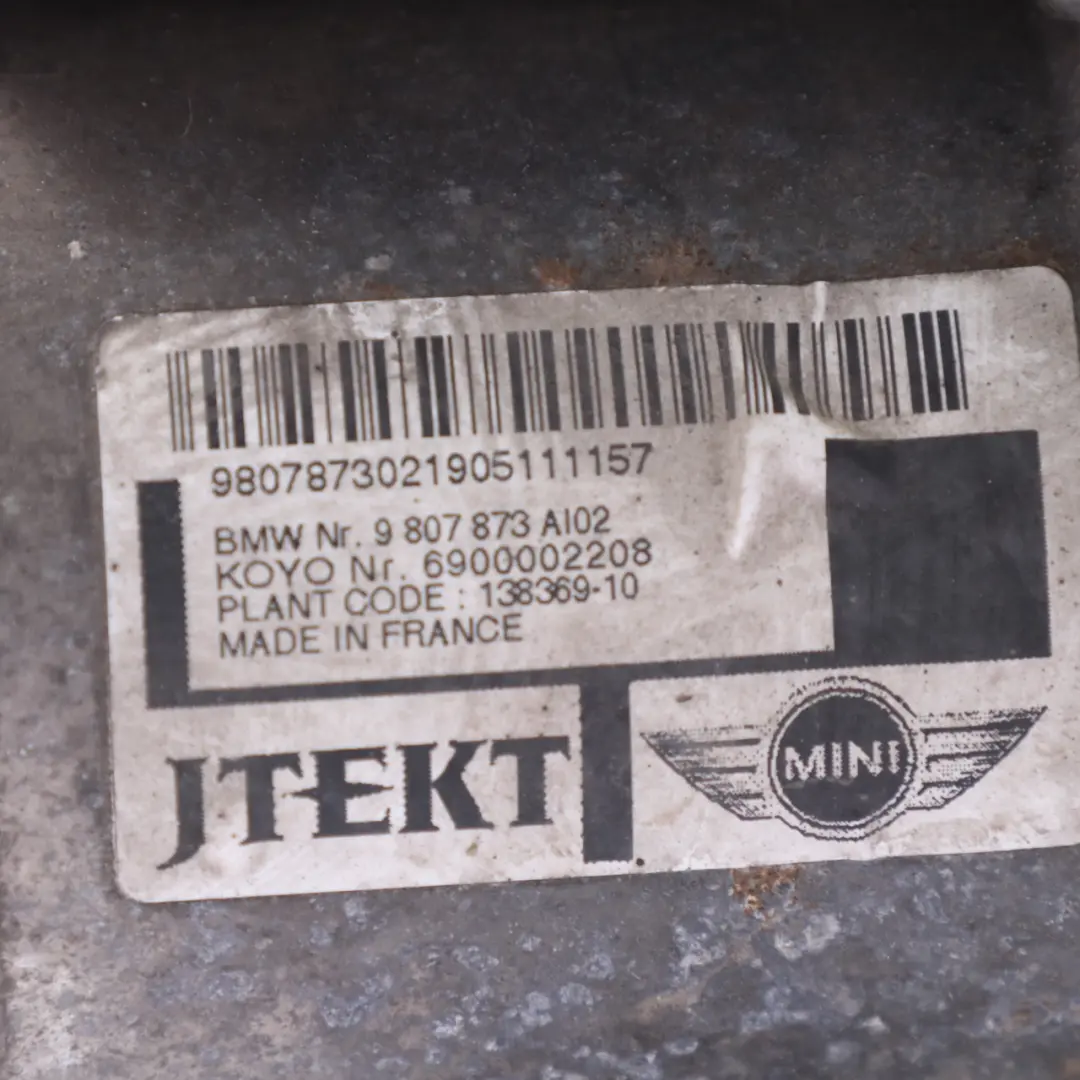 cremagliera servosterzo unità motore elettrico per Mini Countryman R60 con numero di parte 9807873 Mini Countryman R60 cremagliera servosterzo unità motore elettrico - SKU 9807873 - Numero di parte 9807873