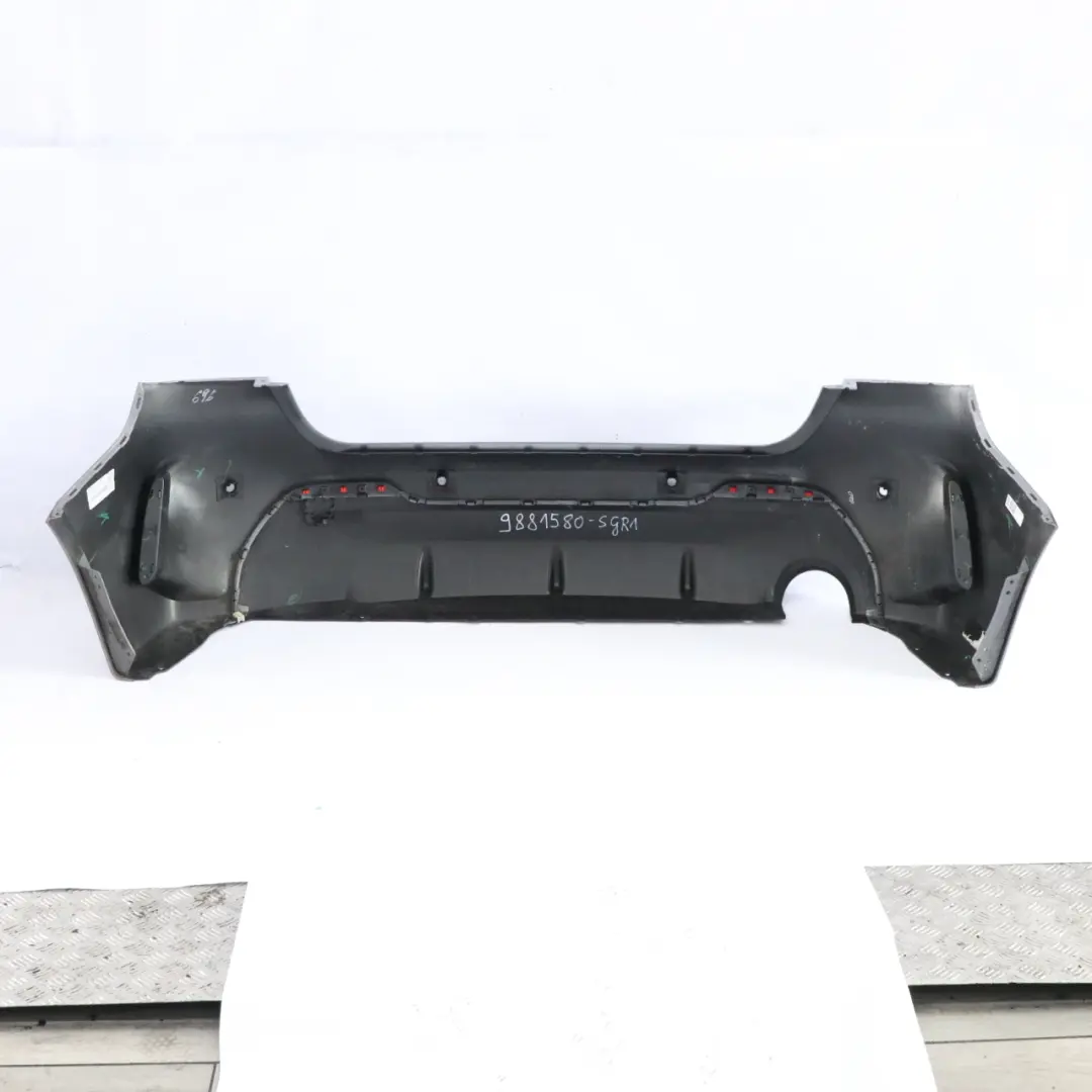 Bumper M Sport Trim Panel PDC Skyscraper Grey Metallic - C4W to BMW F40 Rear with Part number 9881580 BMW F40 Rear Bumper M Sport Trim Panel PDC Skyscraper Grey Metallic - C4W - SKU 9881580-SGR1 - Part number 9881580