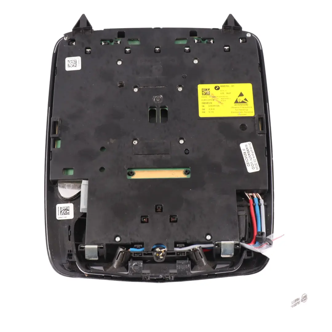 Luz de Techo BMW G20 G30 G31 G32GT Interruptor Luz Techo Interior Negro para con número de pieza 9890265 Luz de Techo BMW G20 G30 G31 G32GT Interruptor Luz Techo Interior Negro - SKU 9890265 - Número de pieza 9890265