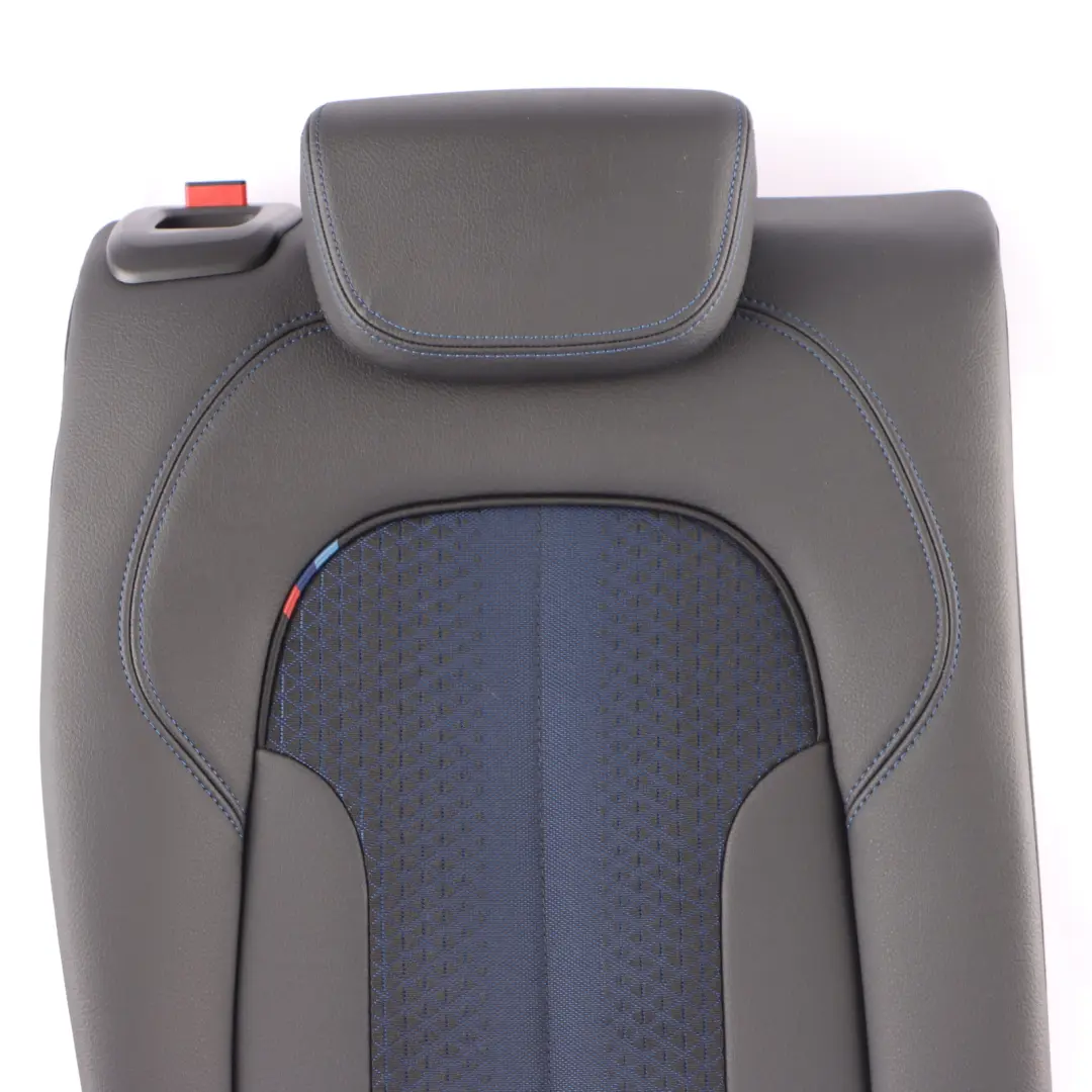 BMW F40 Backrest Seat Bench Rear Right O/S Cloth Leather Trigon Sensatec Black - SKU 9890507 - Part number 9890507