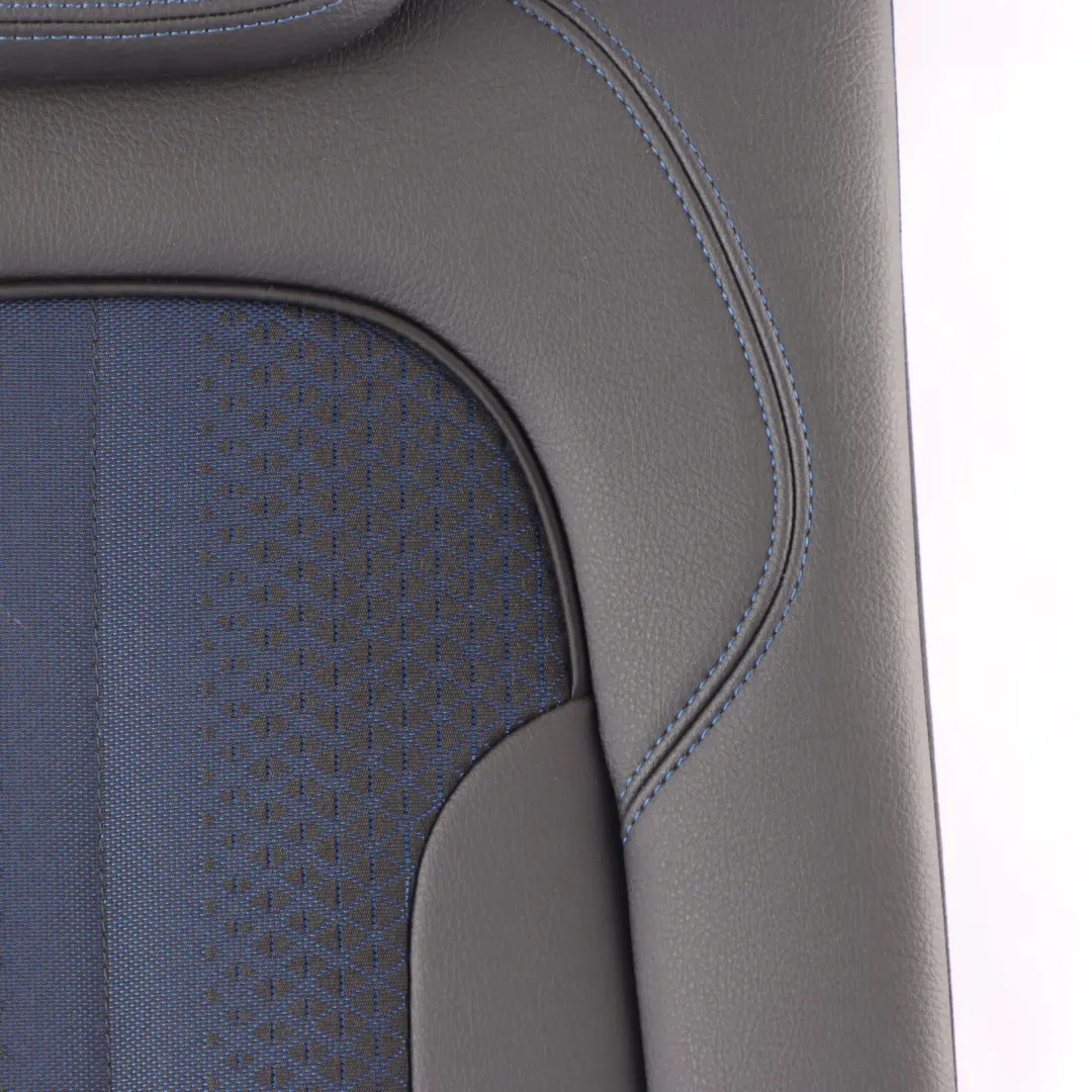 BMW F40 Backrest Seat Bench Rear Right O/S Cloth Leather Trigon Sensatec Black - SKU 9890507 - Part number 9890507
