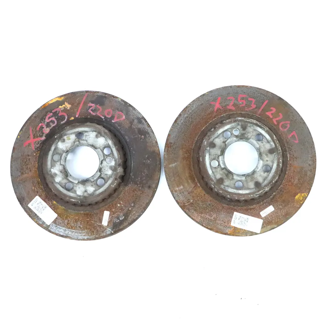  Disque frein Mercedes W205 X253 Frein roue arrière gauche droite Set - SKU A0004230712 - Numéro de pièce A0004230712