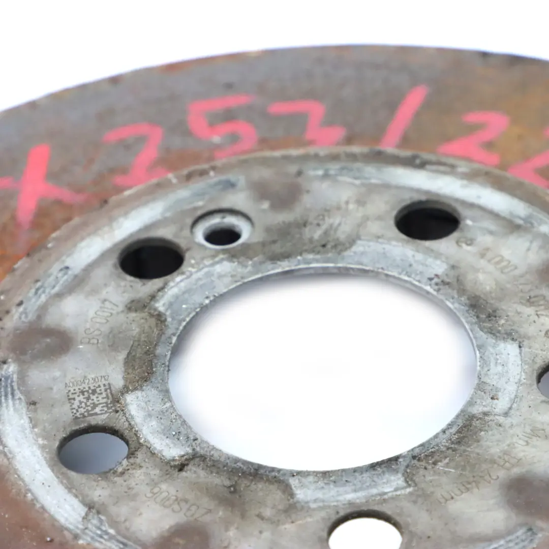  Brems scheibe Mercedes W205 X253 Radbremse hinten links rechts Satz - SKU A0004230712 - Teilenummer A0004230712