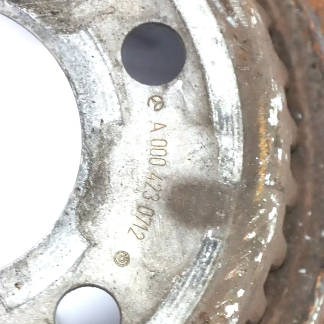  Brems scheibe Mercedes W205 X253 Radbremse hinten links rechts Satz - SKU A0004230712 - Teilenummer A0004230712