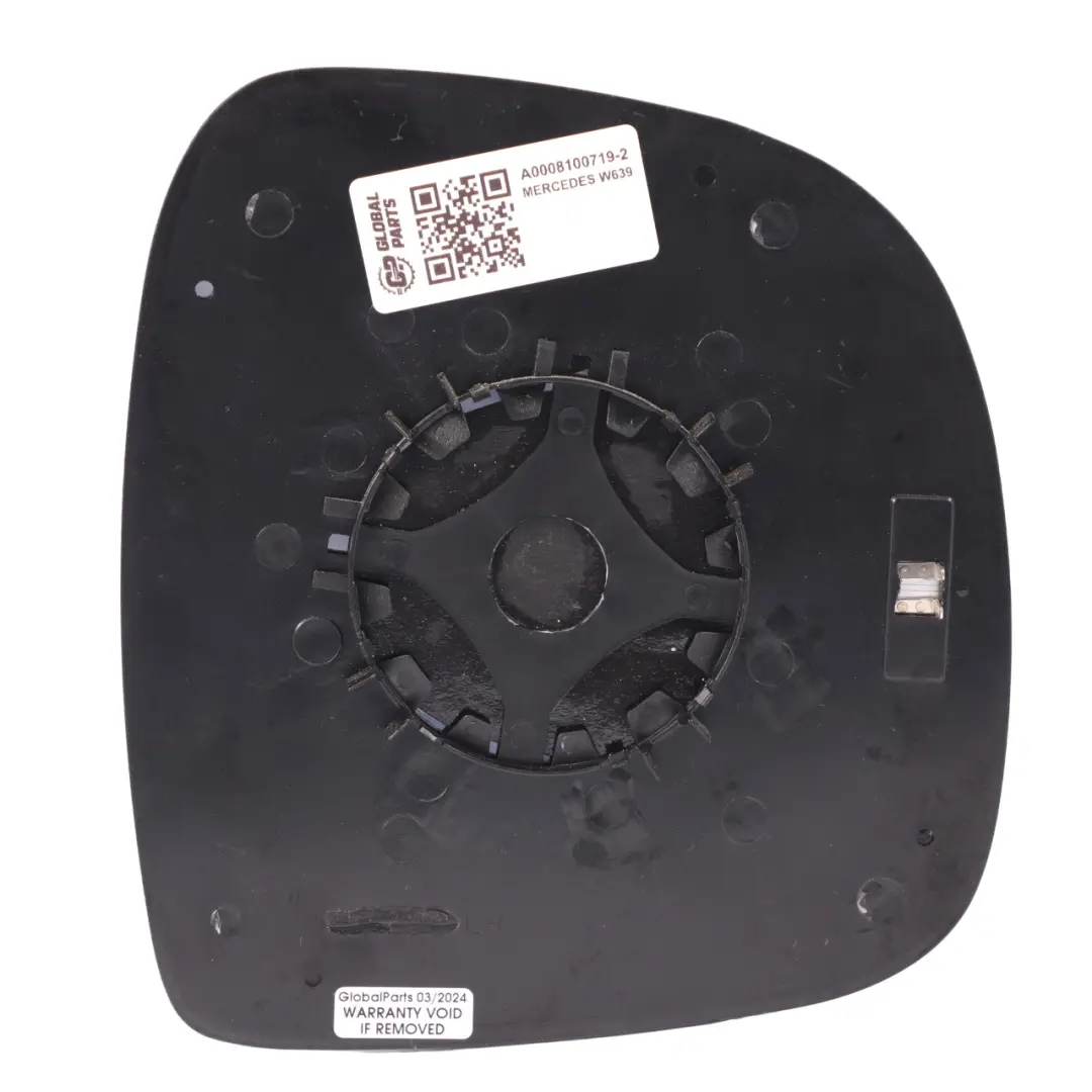 Mercedes Vito W639 Rétroviseur en verre chauffant Porte gauche - SKU A0008100719-2 - Numéro de pièce A0008100719