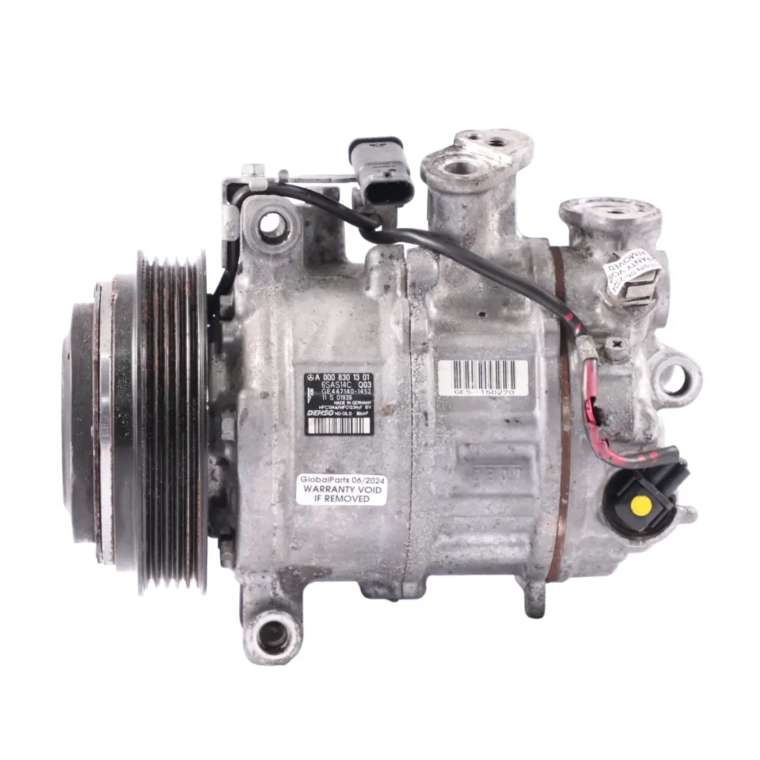 Air Conditioning Compressor Mercedes W213 OM654 Diesel A/C Pump - SKU A0008301301-1 - Part number A0008301301