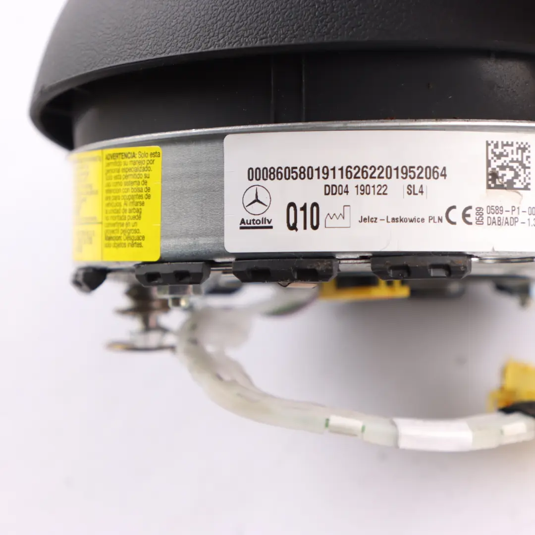 Mercedes W907 Sprinter Air Module Steering Wheel Black Driver's Side - SKU A0008605801 - Part number A0008605801