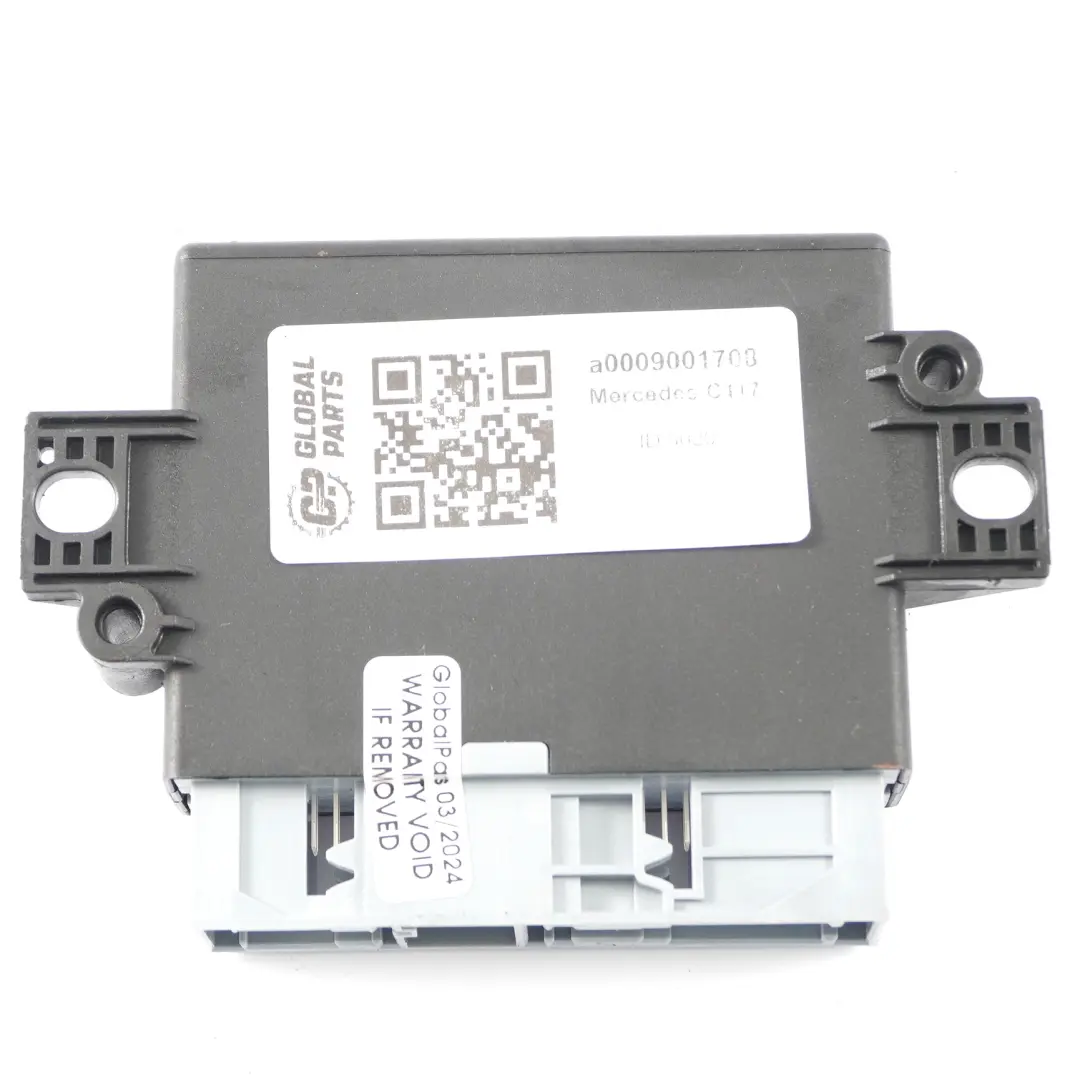 Module stationnement Mercedes C117 W176 W246 PDC contrôle capteur pour à propos du numéro de pièce A0009001708 Module stationnement Mercedes C117 W176 W246 PDC contrôle capteur - SKU A0009001708 - Numéro de pièce A0009001708