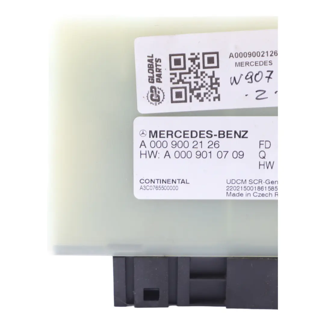 Modulo AdBlue SCR Mercedes W907 W910 W447 Pulizia gas di scarico per con numero di parte A0009002126 Modulo AdBlue SCR Mercedes W907 W910 W447 Pulizia gas di scarico - SKU A0009002126 - Numero di parte A0009002126