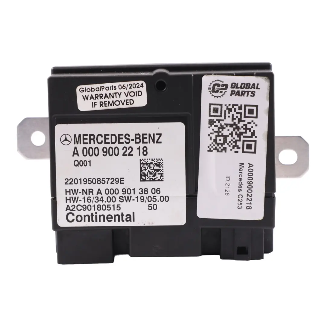 Moduł Sterownik Pompy Paliwa ECU do Mercedes C253 o numerze A0009002218 Mercedes C253 Moduł Sterownik Pompy Paliwa ECU - SKU A0009002218 - Numer Części A0009002218