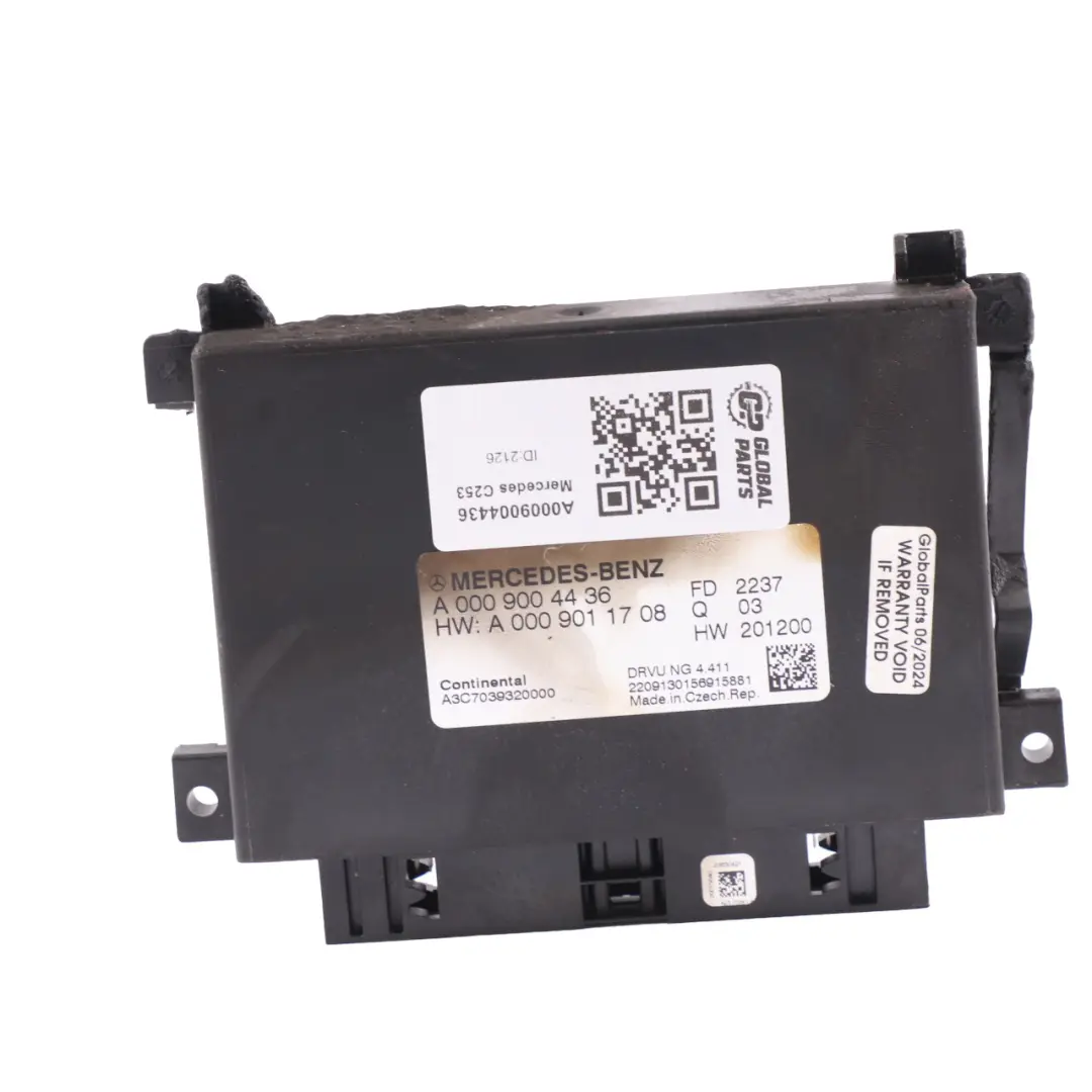 Gearbox Control Unit Module ECU A0009008324 Mercedes C118 C205 C253 Automatic - SKU A0009004436 - Part number A0009004436