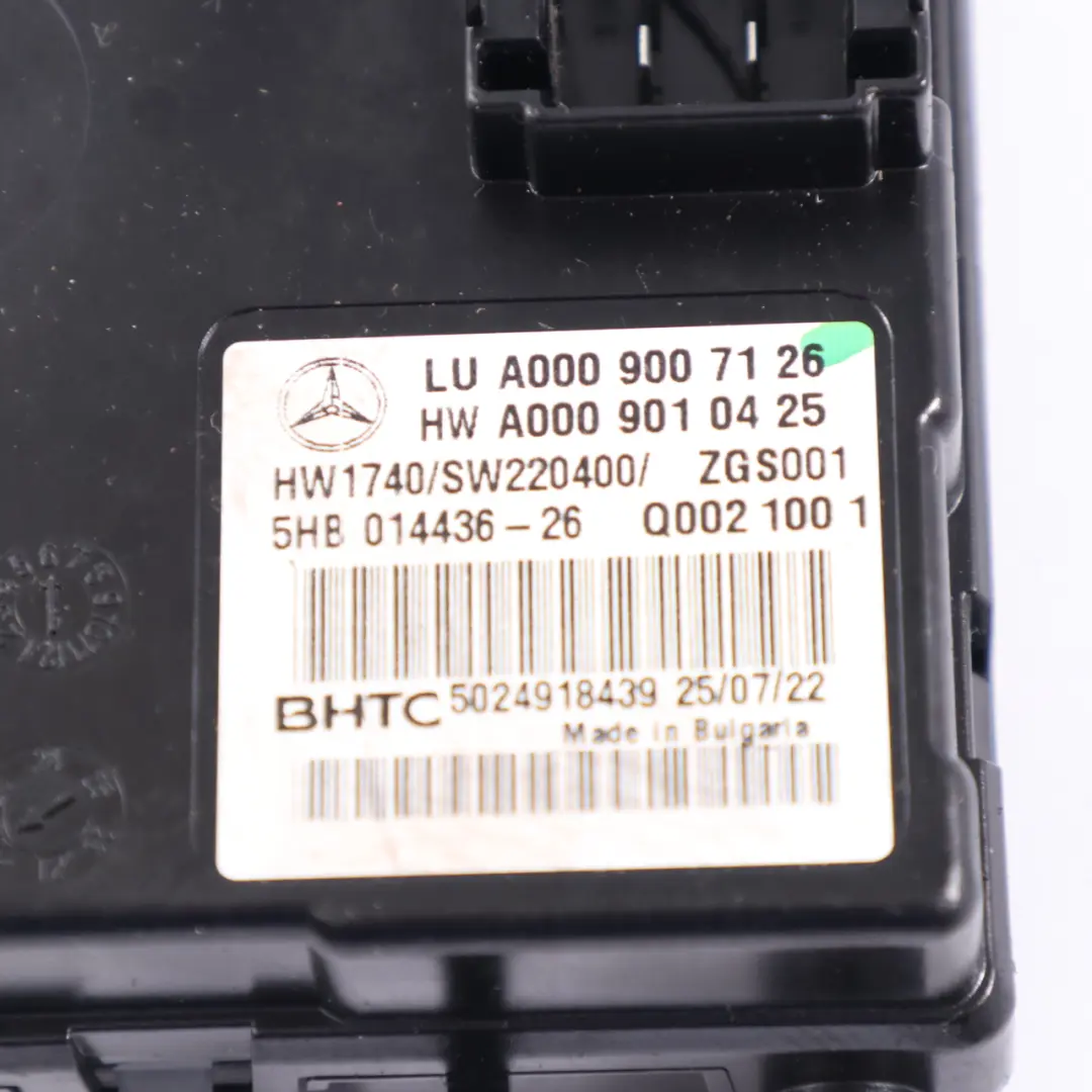  Modulo aria condizionata Mercedes W205 W213 C253 A/C Unità controllo - SKU A0009007126 - Numero di parte A0009007126