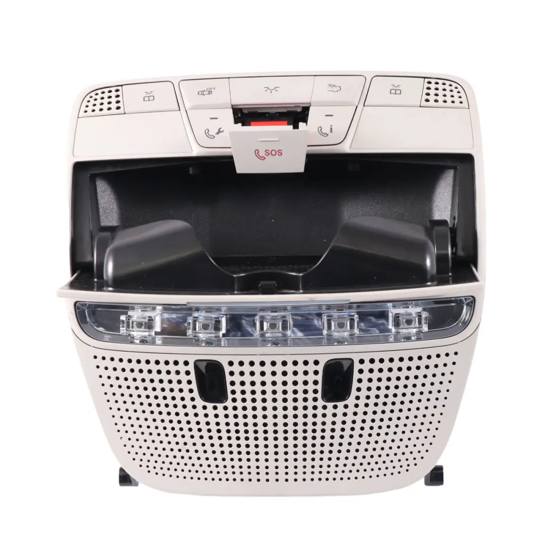 Luce della cabina Mercedes W205 da tetto Occhiali Pannello interruttore per con numero di parte A0009008207 Luce della cabina Mercedes W205 da tetto Occhiali Pannello interruttore - SKU A0009008207-1 - Numero di parte A0009008207