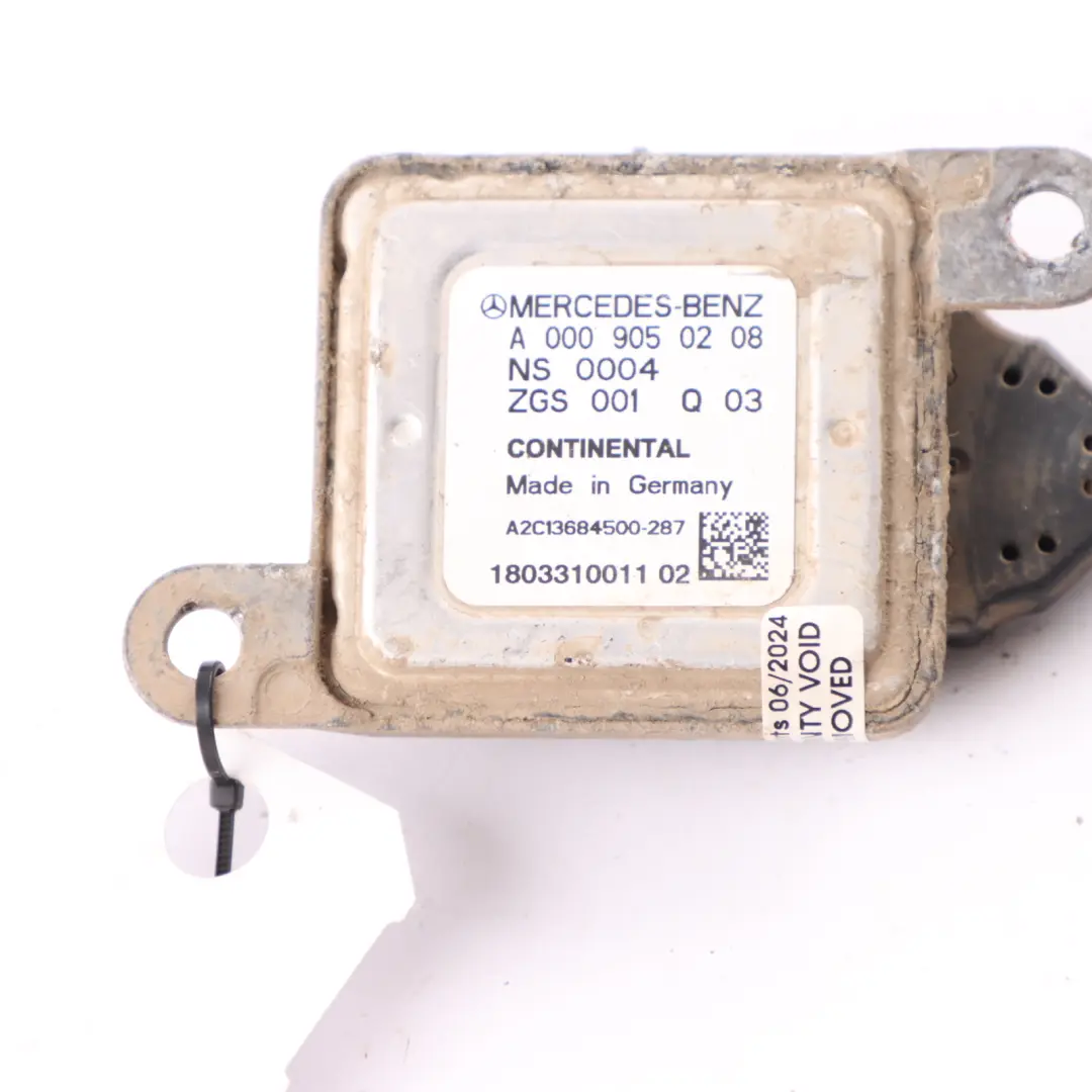  NOX Sensor Mercedes W205 W447 W906 OM651 Lambda Oxygen Probe - SKU A0009050208 - Part number A0009050208