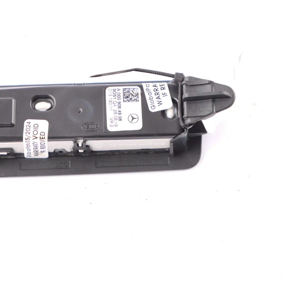 Interior Light Mercedes W177 Grab Handle Lamp Rear Left N/S Black to with Part number A0009064906 Interior Light Mercedes W177 Grab Handle Lamp Rear Left N/S Black - SKU A0009064906 - Part number A0009064906