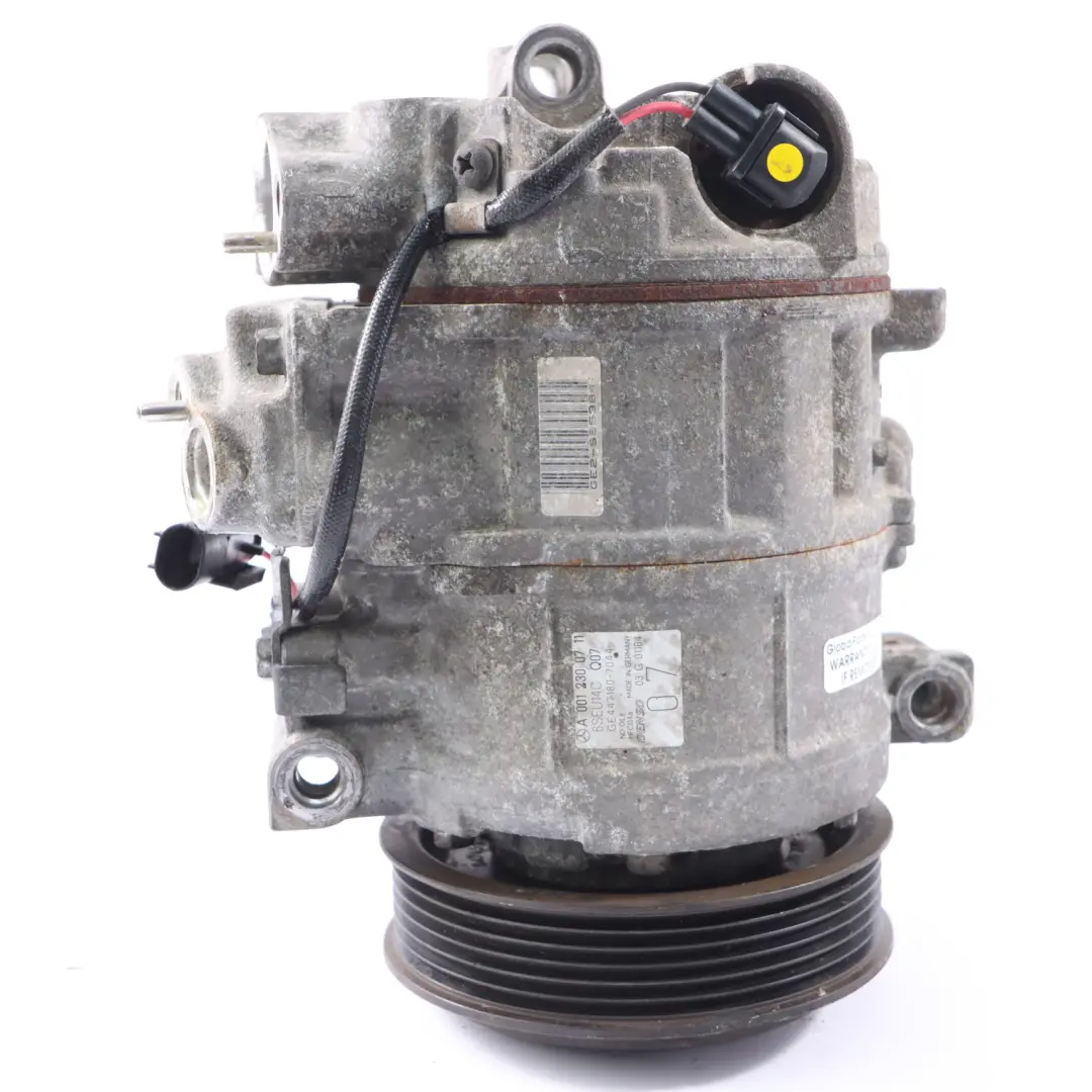 Mercedes SLK R171 Gasolina M272 Aire Acondicionado A/C Kompressor - SKU A0012305411 - Número de pieza A0012305411
