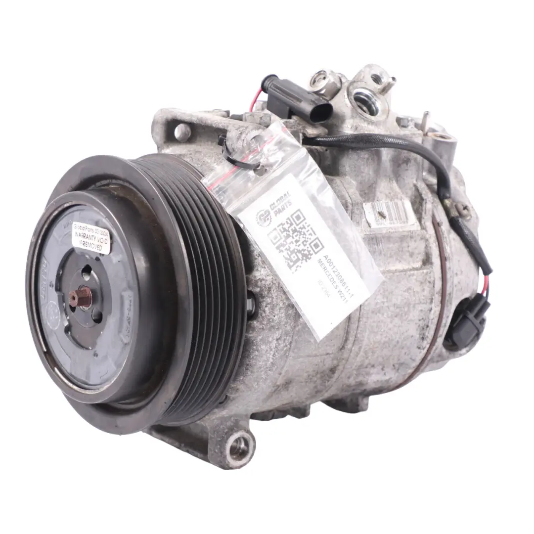 Mercedes W211 OM642 Air Conditioning Refrigerant Compressor A/C Pump - SKU A0012308611-1 - Part number A0012308611
