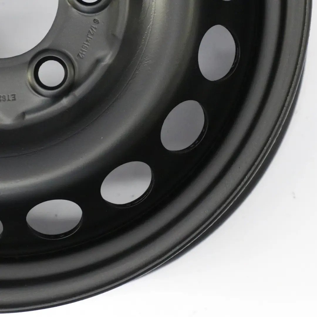 Mercedes Sprinter W906 Jante acier noire 16" 6,5J ET:62 - SKU A0014014802-3 - Numéro de pièce A0014014802