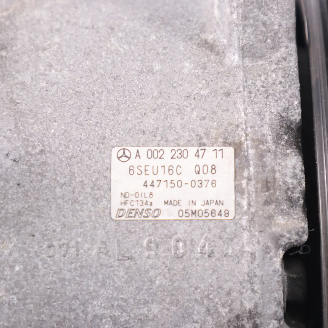  Compresor Aire Acondicionado Mercedes W169 W245 Gasolina M266 Bomba - SKU A0022304711 - Número de pieza A0022304711