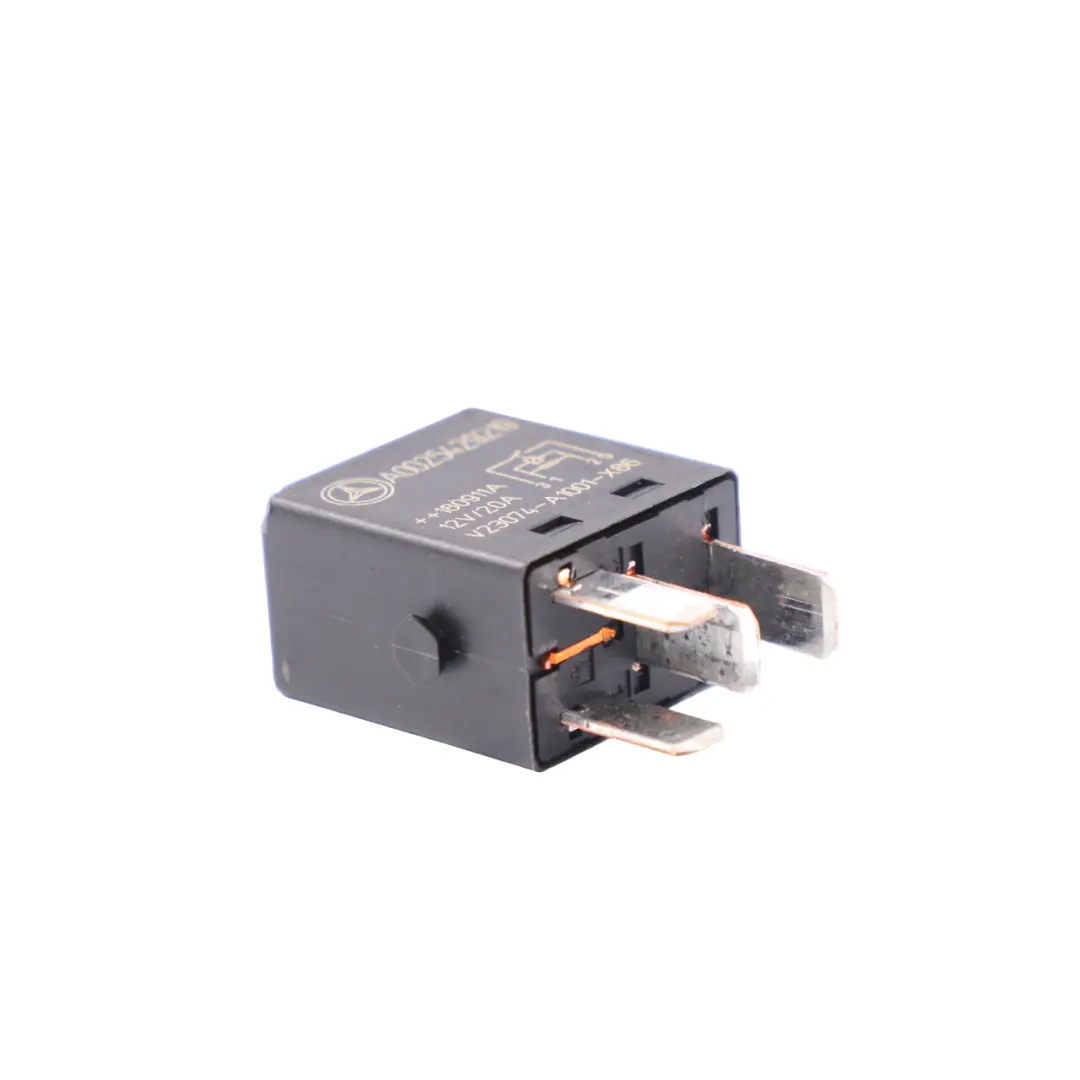 Relé Negro Unidad Control 12V 20A para Mercedes C117 W166 W176 W222 W246 con número de pieza a0025429219 Mercedes C117 W166 W176 W222 W246 Relé Negro Unidad Control 12V 20A - SKU a0025429219 - Número de pieza a0025429219