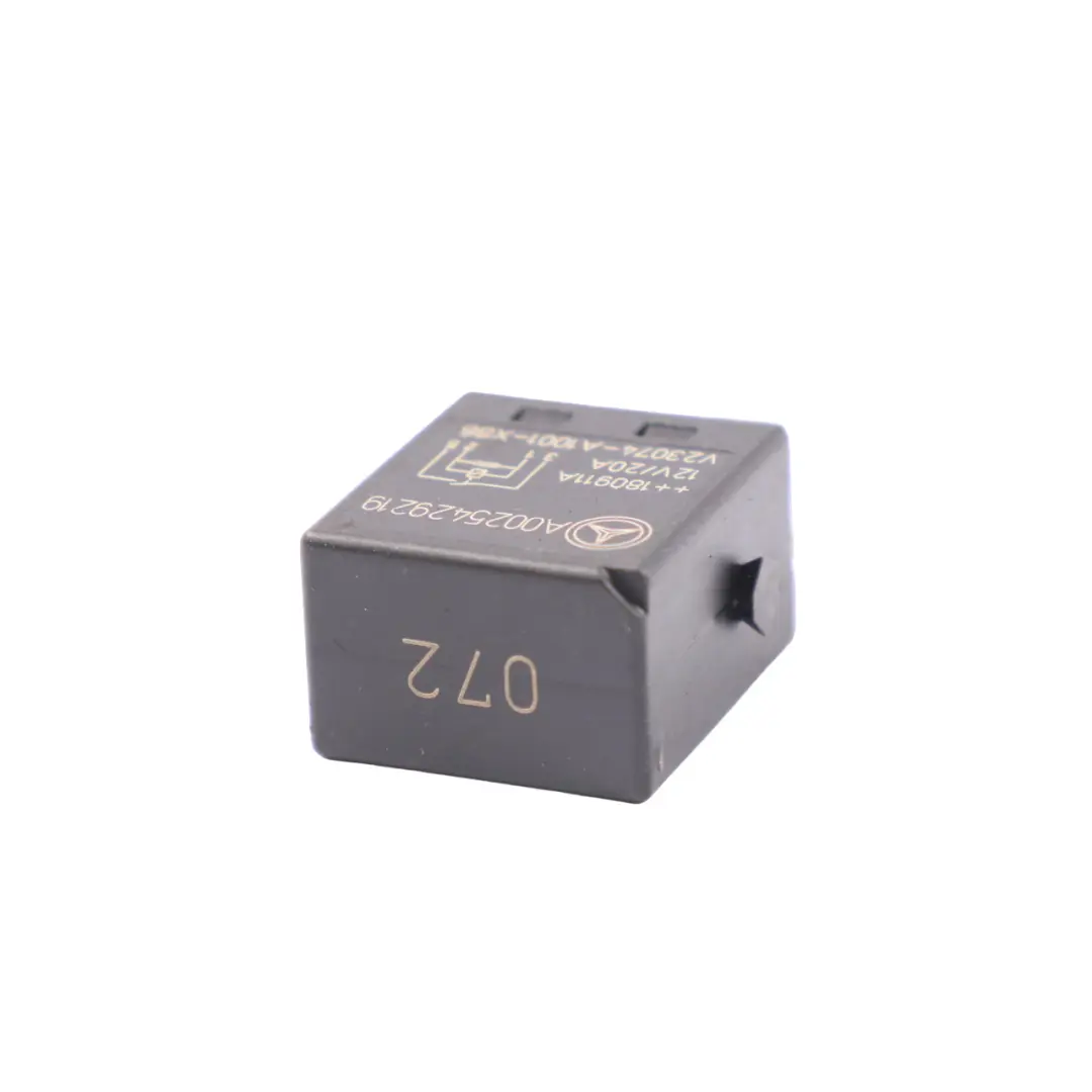 Mercedes C117 W166 W176 W222 W246 Relais Schwarz Steuergerät 12V 20A - SKU a0025429219 - Teilenummer a0025429219