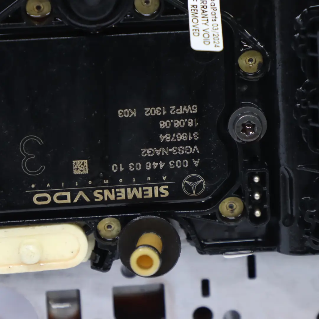 722.902 Unité mécatronique Boîte vitesses automatique pour Mercedes W212 à propos du numéro de pièce A0034460310 Mercedes W212 722.902 Unité mécatronique Boîte vitesses automatique - SKU A0034460310 - Numéro de pièce A0034460310