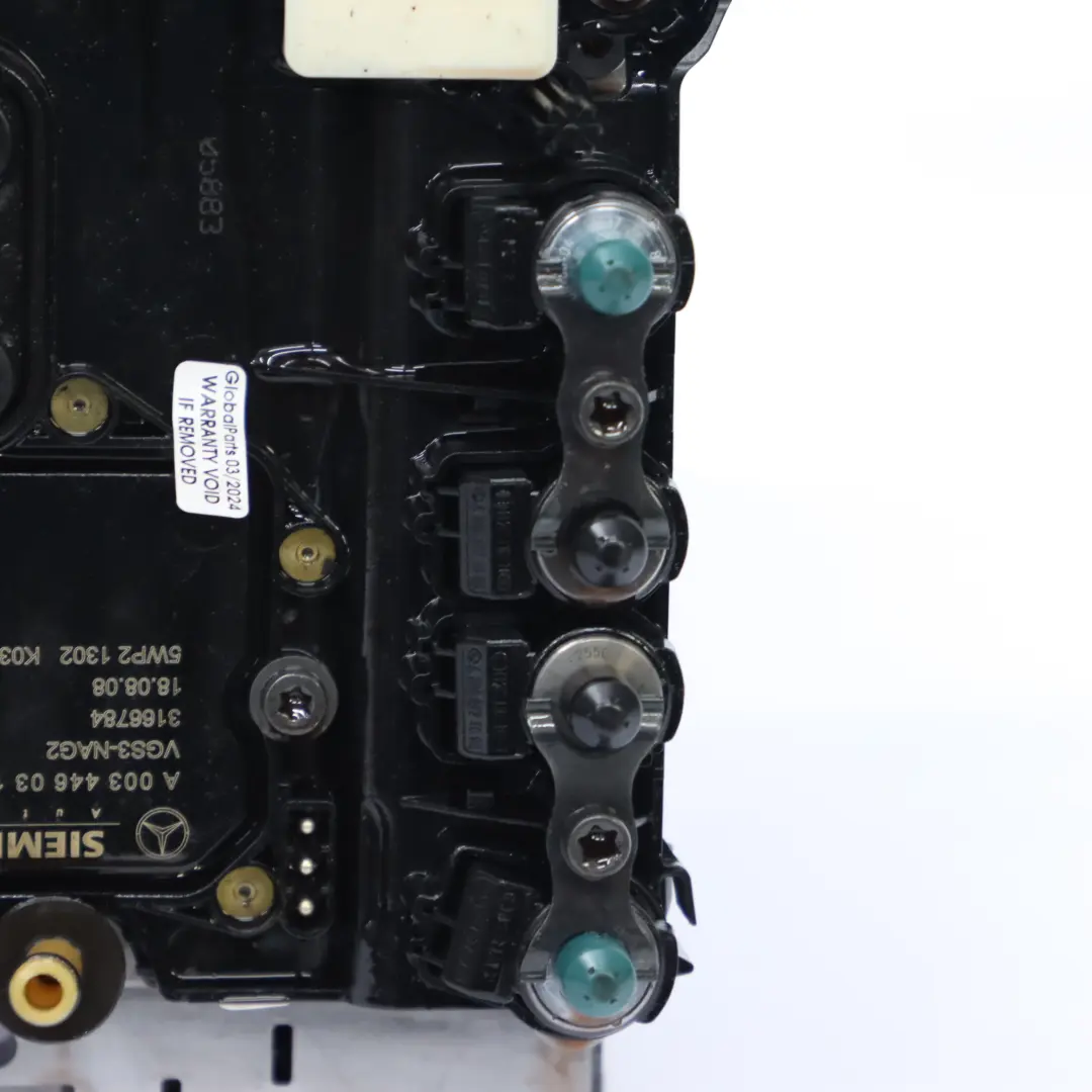 722.902 Mechatronics Control Unit Automatic Gearbox to Mercedes W212 with Part number A0034460310 Mercedes W212 722.902 Mechatronics Control Unit Automatic Gearbox - SKU A0034460310 - Part number A0034460310