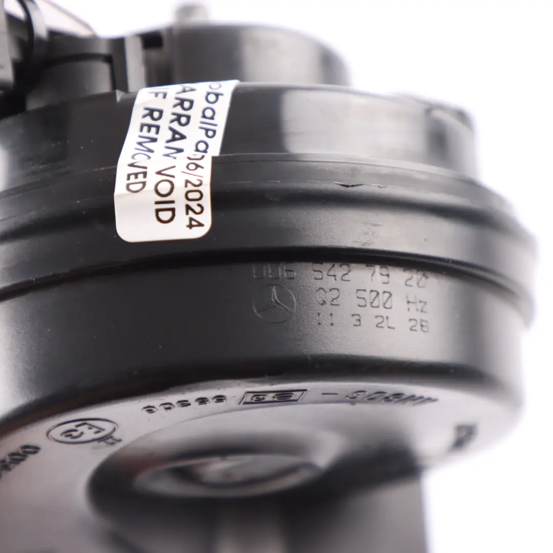 Mercedes R172 Bocina Alarma Sirena Alto Tono Delantera Izquierda - SKU A0065427920 - Número de pieza A0065427920