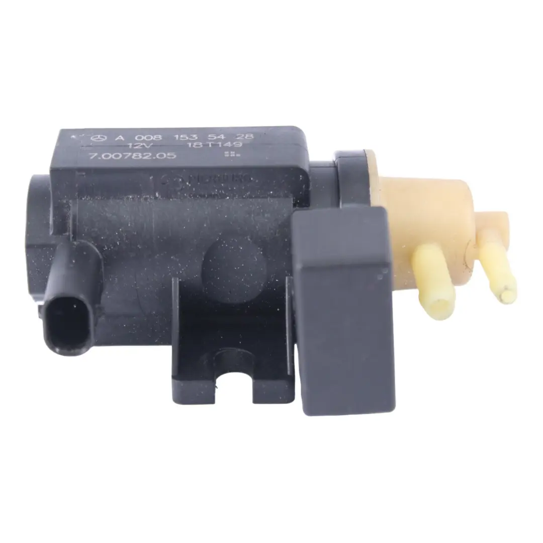 Pressure Solenoid Valve to Mercedes W204 W205 W212 W246 Turbo Boost with Part number A0081535428 Mercedes W204 W205 W212 W246 Turbo Boost Pressure Solenoid Valve - SKU A0081535428 - Part number A0081535428