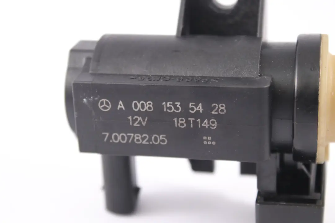 Mercedes W204 W205 W212 W246 Turbo Boost Pressure Solenoid Valve - SKU A0081535428 - Part number A0081535428