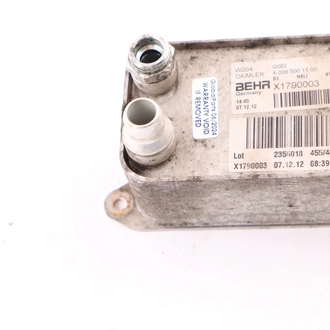  Heat Exchanger Mercedes W204 W212 Oil Cooler Transmission Radiator A0995001100 - SKU A0995002300 - Part number A0995002300