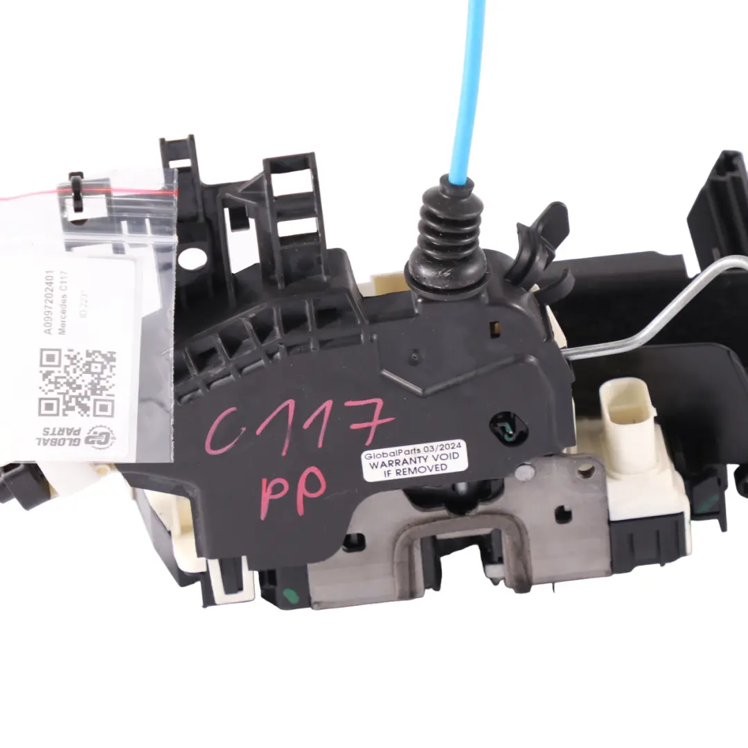 Mercedes CLA C117 Door Lock Front Right O/S Latch Catch Mechanism - SKU rhd-A0997202401 - Part number A0997202401