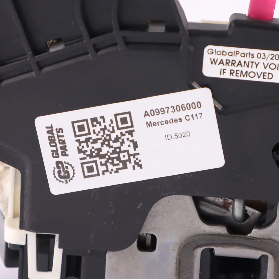 Serrure porte Mercedes C117 arrière droite Mécanisme verrouillage pour à propos du numéro de pièce A0997306000 Serrure porte Mercedes C117 arrière droite Mécanisme verrouillage - SKU A0997306000 - Numéro de pièce A0997306000