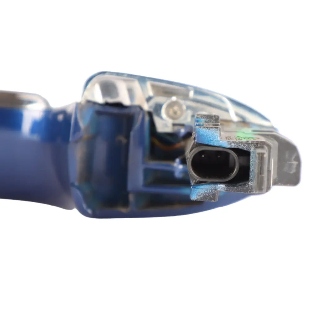 Door Exterior Handle Rear Right O/S Brilliant Blue Metallic - 896 to Mercedes A205 with Part number A0997605501 Mercedes A205 Door Exterior Handle Rear Right O/S Brilliant Blue Metallic - 896 - SKU A0997605501-BRB - Part number A0997605501