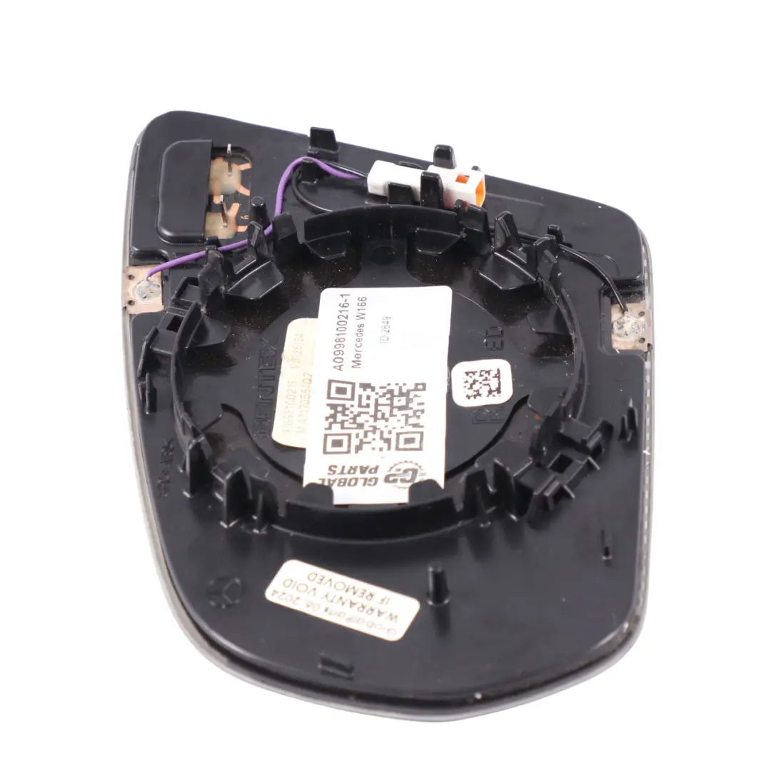  Specchio retrovisore Mercedes W205 W213 C238 Porta destra Auto Dip - SKU A0998100216-1 - Numero di parte A0998100216