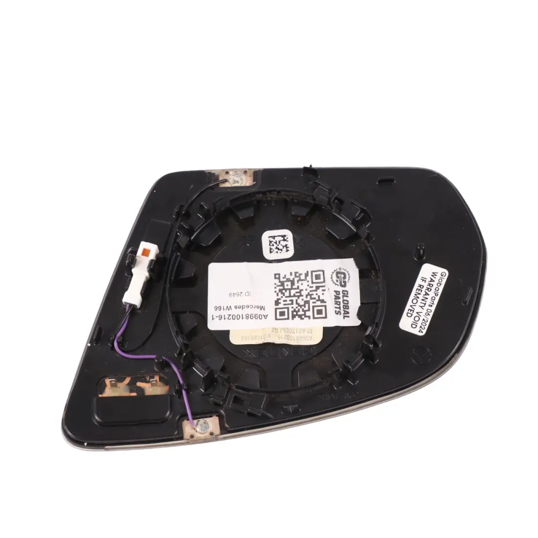  Espejo Retrovisor Mercedes W205 W213 C238 Puerta Derecha Auto Dip - SKU A0998100216-1 - Número de pieza A0998100216