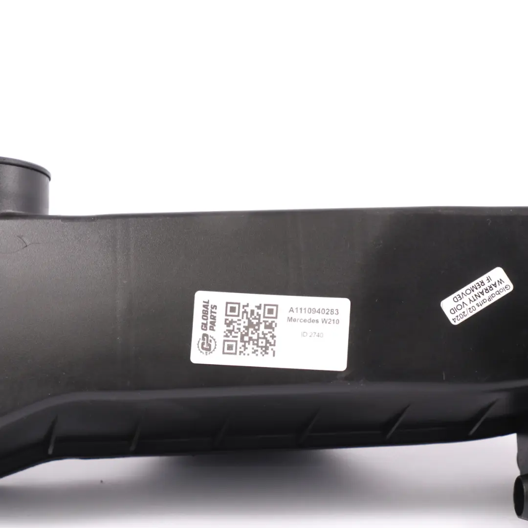 sobrealimentación aire admisión manguera para Mercedes R170 W202 W210 con número de pieza A1110940283 Mercedes R170 W202 W210 sobrealimentación aire admisión manguera - SKU A1110940283 - Número de pieza A1110940283