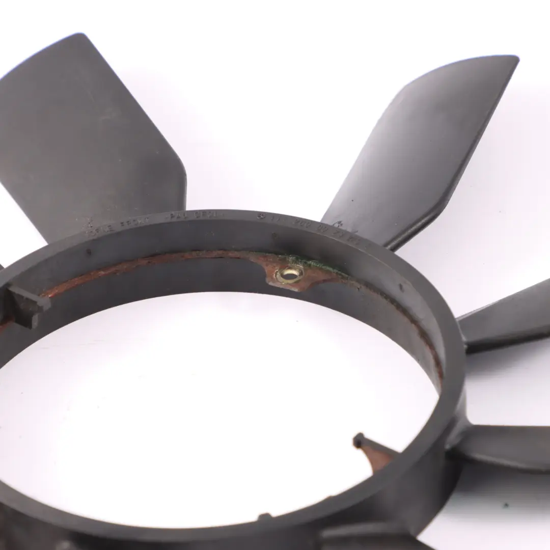 Fan Mercedes W210 Petrol OM111 Engine Cooling Radiator Fan Blades to with Part number A1112000023 Fan Mercedes W210 Petrol OM111 Engine Cooling Radiator Fan Blades - SKU A1112000023 - Part number A1112000023