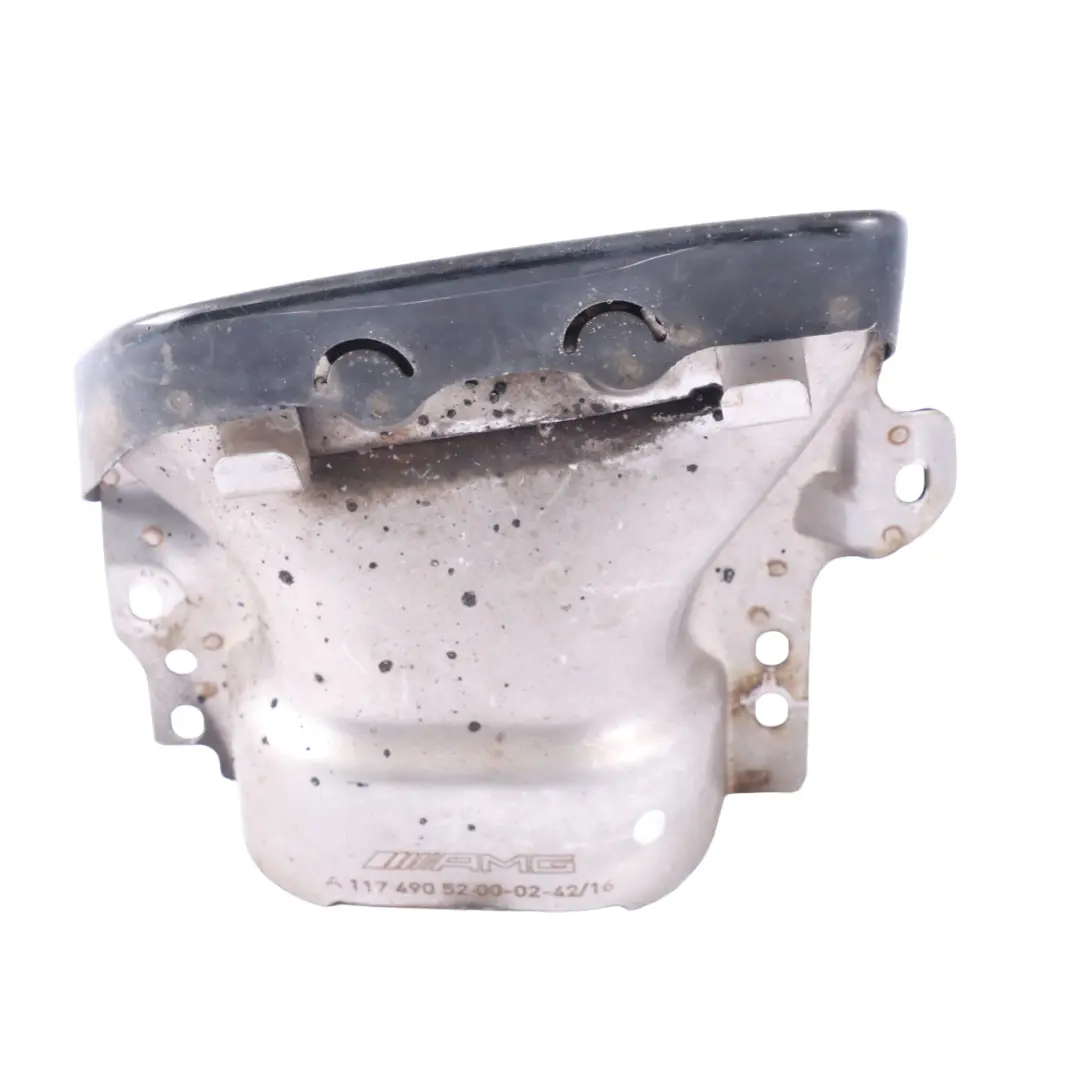 M133 Rear Bumper Exhaust Pipe Tip Right to Mercedes C117 AMG Petrol with Part number A1174905200 Mercedes C117 AMG Petrol M133 Rear Bumper Exhaust Pipe Tip Right - SKU A1174905200 - Part number A1174905200