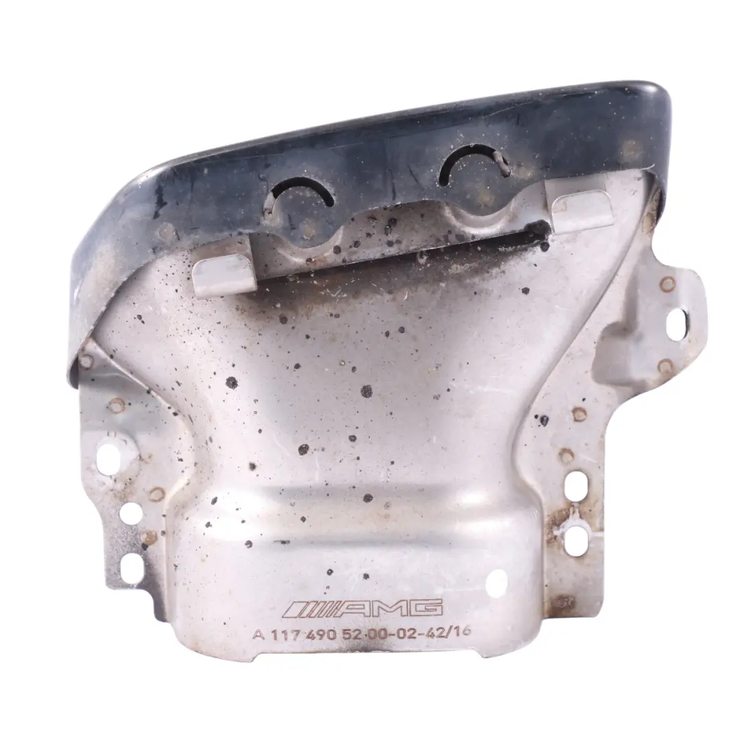 Mercedes C117 AMG Petrol M133 Rear Bumper Exhaust Pipe Tip Right - SKU A1174905200 - Part number A1174905200