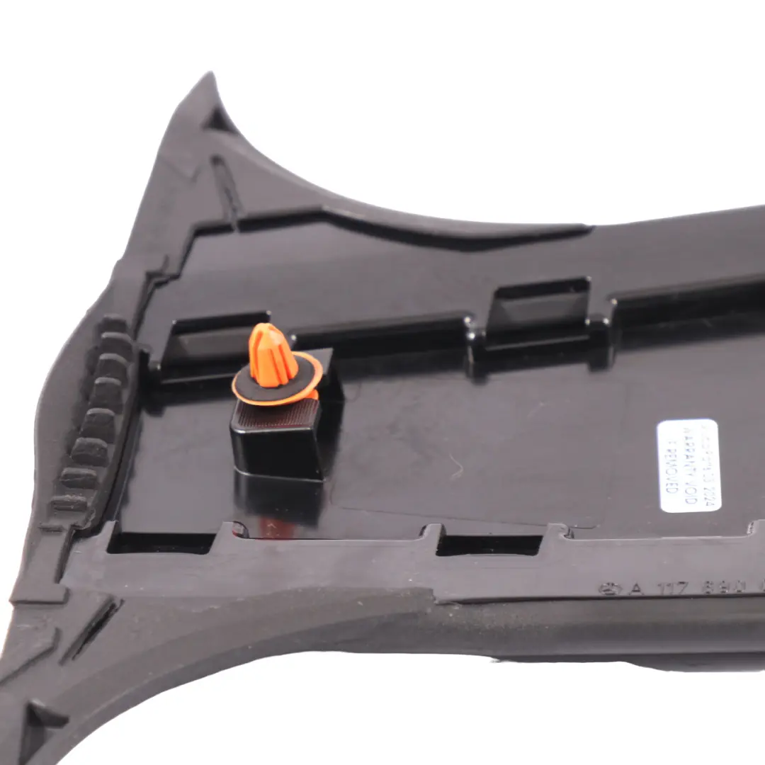 Rivestimento montante B Mercedes C117 Esterno Sinistro Nero - SKU A1176900179 - Numero di parte A1176900179