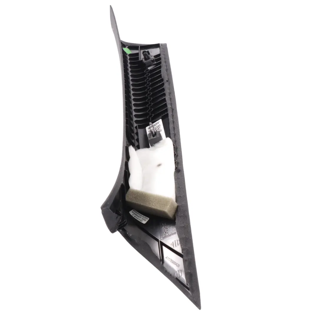 Mercedes C117 Trim A Pillar Interior Column Cover Right O/S Black - SKU a1176900425 - Part number A1176900425